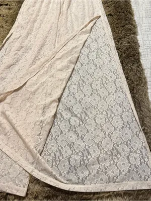 Offline by Aerie Go With the Flow Lace Split Leg Pants Cream S|P thumbnail 8