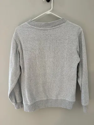 Varsity Spirit Irish V-Neck Sweater XS Green Gold thumbnail 6