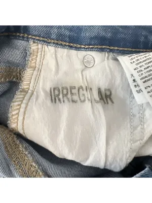 Levi Strauss Signature Sz 8 Heritage High Rise Loose Straight Jeans Light Wash thumbnail 9
