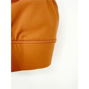 Lululemon Y Flow Nulu Low Impact Sports‎ Bra Women's 4 Sable Activewear thumbnail 6