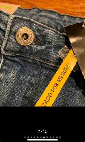 Esmara vintage inspired 90s mom-jean inspo fashion jeans in mid blue size 34 thumbnail 10
