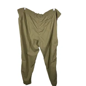 Lou & Grey Straight Taper Khaki Cargo Pants Women’s Size‎ XL Drawstring Green thumbnail 3