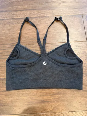 Lululemon Women’s Dark Gray Bra Size 4 - C33-067 thumbnail 2