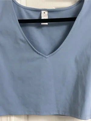 Yogalicious Pale Blue Muscle Tank thumbnail 4