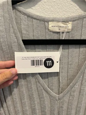 NWT Worth collective Oakley Knit Dress size XL gray ribbed new bump friendly thumbnail 5