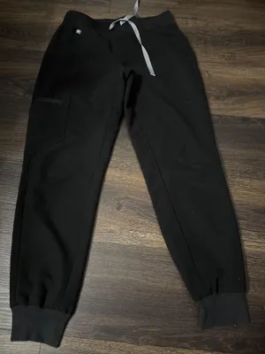 Black FIGS Scrub Pants Women’s XS thumbnail 1