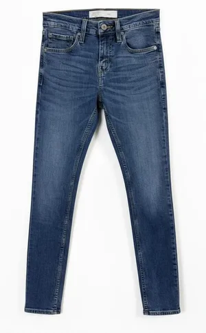 Levi’s Signature Gold Skinny Jeans Women’s Blue Mid Rise Stretch Denim 28x30 thumbnail 1