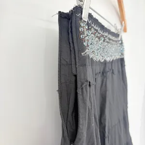 Willi Smith Tiered Sequin Midi Skirt Sz 4 Boho Y2K Festival Indie Sleaze Artsy thumbnail 8