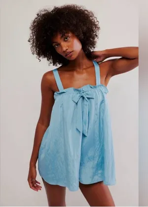 Free People Intimately Forever Young Romper thumbnail 1