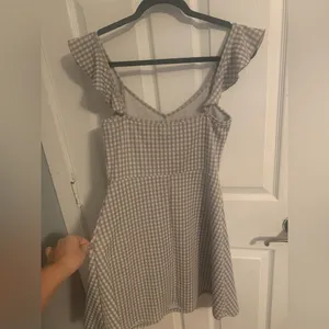 Caution to the Wind Short plaid dress thumbnail 2