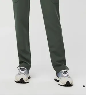 Figs Women's Yola high waisted pants - Dark Green thumbnail 1