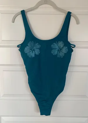 One Piece PINK Floral  Swim thumbnail 1