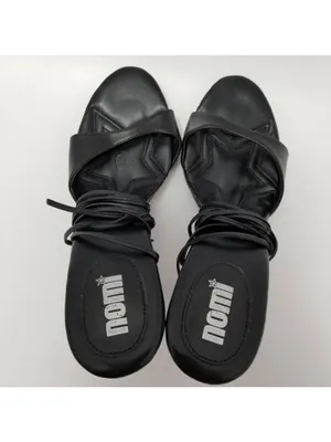 Nomi Womens Gladiator Strapy Lace Up Platform Heel Sandals Black Size 8.5 M thumbnail 12
