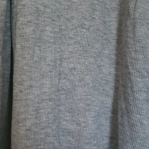 High neck ribbed tank top Gray Size M thumbnail 5