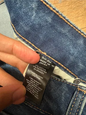 Frye Stevie Straight Leg Cotton Blend Medium Wash Denim Jeans Size 10/30 thumbnail 4