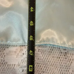 Delicates Vintage Light Blue Nightgown Size Small With Embroidery and Lace thumbnail 16