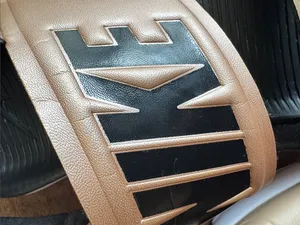Nike Metallic Tan and Black Double-Strap Slide Sandals thumbnail 12