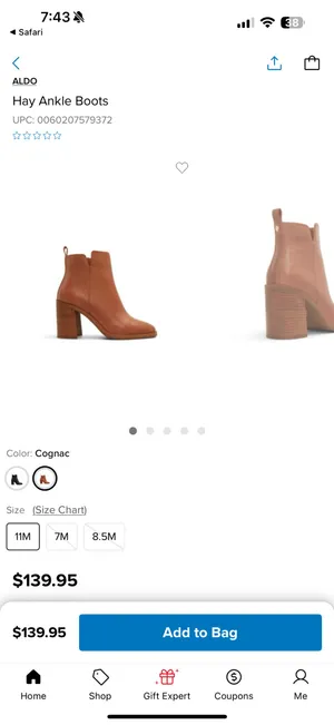 ALDO Boots Leather Ankle thumbnail 7