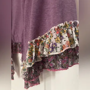 Cute Purple Layering Jacket - Stylish Accessory Piece - Size L thumbnail 3