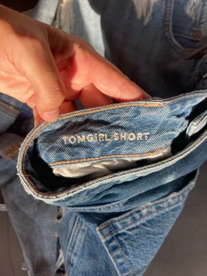 American Eagle Tomgirl Distressed Shorts thumbnail 4