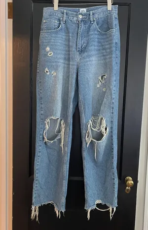 BDG High Rise Baggy Jeans thumbnail 1