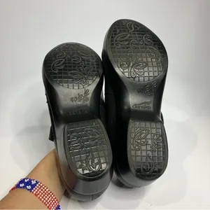 Dansko Ainsley mary Jane clogs black leather size 40‎ thumbnail 8