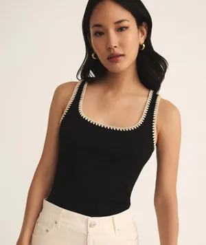 Z Supply JAIDYNN WHIPSTITCH RIB TANK thumbnail 1