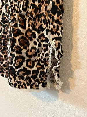 Aerie Women’s Leopard Print Slip Dress thumbnail 4