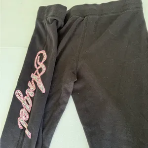 Vintage Victoria’s Secret “Angel” Black Sweatpants Size Small Y2K Logo Spell-out thumbnail 7