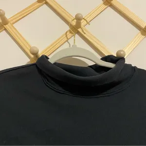 We the Free Navy Blue Long Sleeve Mock Neck Top size Medium thumbnail 4