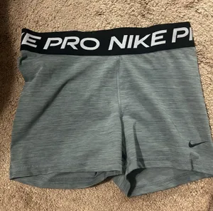 Grey Nike Pro Shorts thumbnail 1