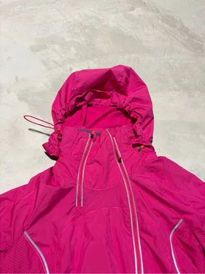 Lululemon run inspire jacket Women’s Pink Hooded Windbreaker Jacket 4 thumbnail 3