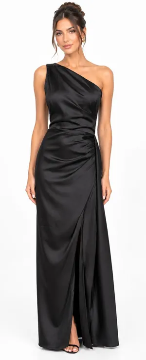 Lulus Black Spaghetti Strap Dress Medium thumbnail 1