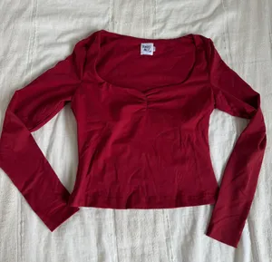 Princess Polly Red Selenie long sleeve top thumbnail 1