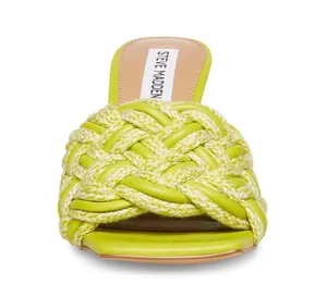 Steve Madden Lime Seraphine Square Toe Sandal Heels thumbnail 4
