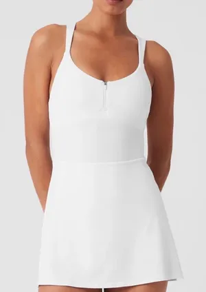 Alo Alosoft white dress thumbnail 1
