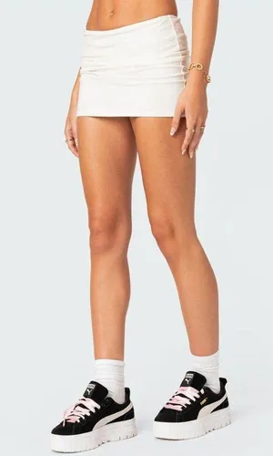 Edited White Mini Skirt  thumbnail 2