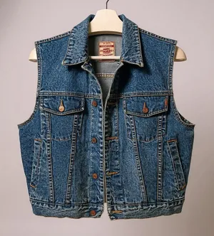 Vintage 90’s Women’s PePe Denim Vest M thumbnail 1