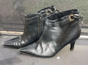 Ferragamo Black Ankle Boots thumbnail 1
