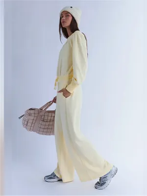 NWT Free People FP Movement One To Beat Onesie - Sunlit yellow - Large thumbnail 6