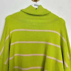 FREE PEOPLE Paulie Sweater in Lemonade Combo Size Medium thumbnail 8