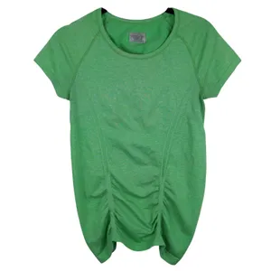 Athleta‎ Green Ruched Performance Top Size S thumbnail 1