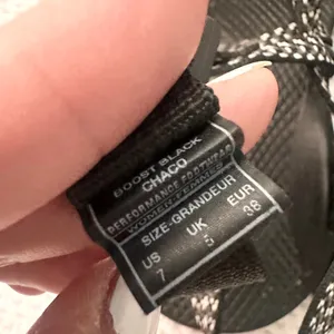 Chacos ZX/2 Classic Boost Black Comfort Strappy Sandals Women's US 7 thumbnail 7