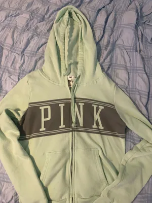 PINK Victoria's Secret Zip-Up Hoodie thumbnail 1