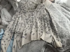 Boutique Cheetah Print Sweater thumbnail 1