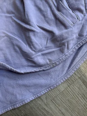 Anthropologie Daily Practice for love casual lavender shorts thumbnail 4