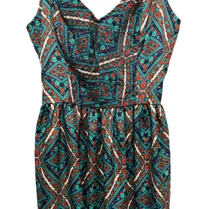 Band of Gypsies Aztec Print Back Tie Mini Dress Multicolor Women’s Size XL NWOT thumbnail 3