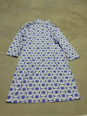 Mahi gold NWT Charleston Chatham lace regatta blue dress large MSRP$190 thumbnail 7