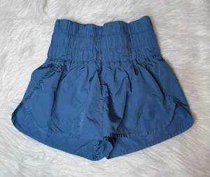 FP Movement Free‎ People Way Home Shorts Blue High Rise Running Athletic XS thumbnail 1