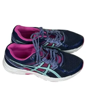 ASICS Gel Contend 3 Women’s 8.5 Running Shoes Blue Pink Gym Trainers Cushioned thumbnail 4